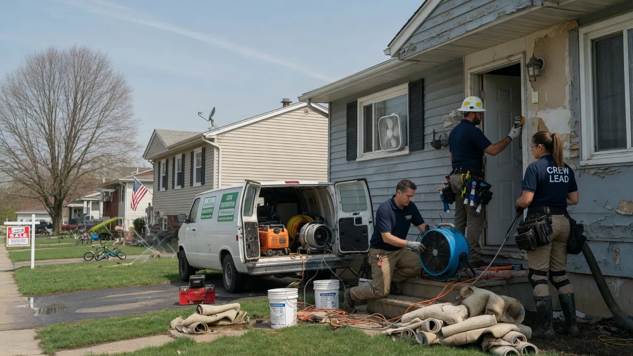 Flood Cleanup in Hillsville, PA near me