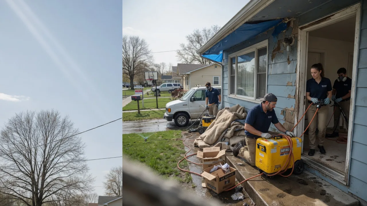 Basement Flood Cleanup in Hillsville, PA near me